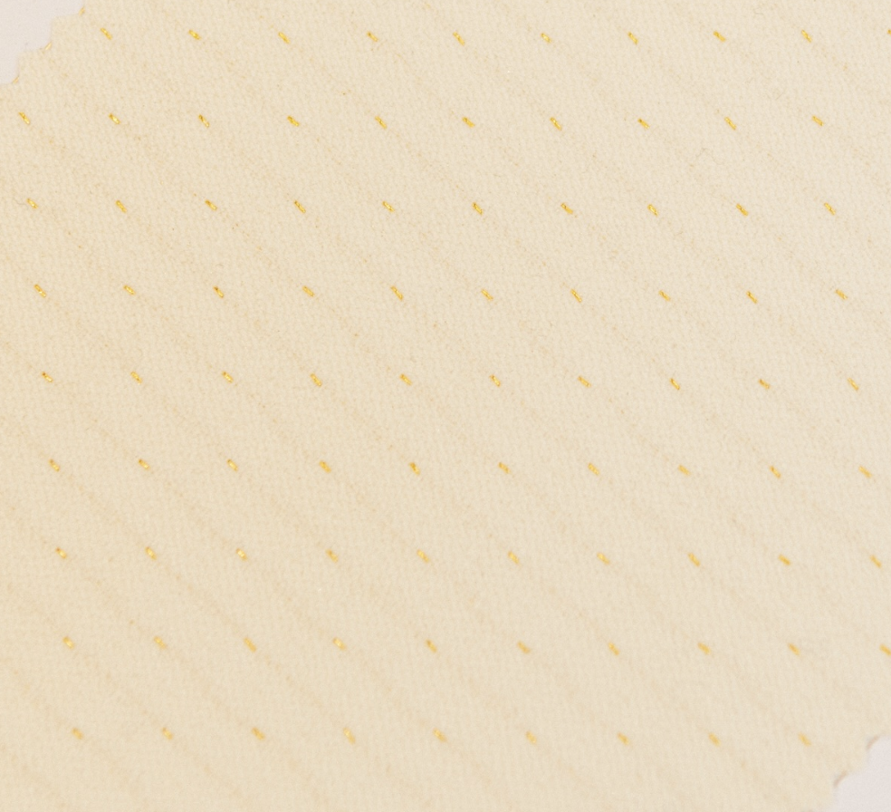 Phantom Gold — Gold Spot Stoffdetail