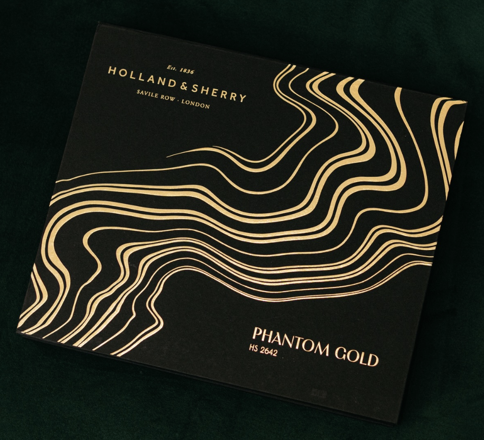 Holland & Sherry Phantom Gold — exklusive Stoffkollektion