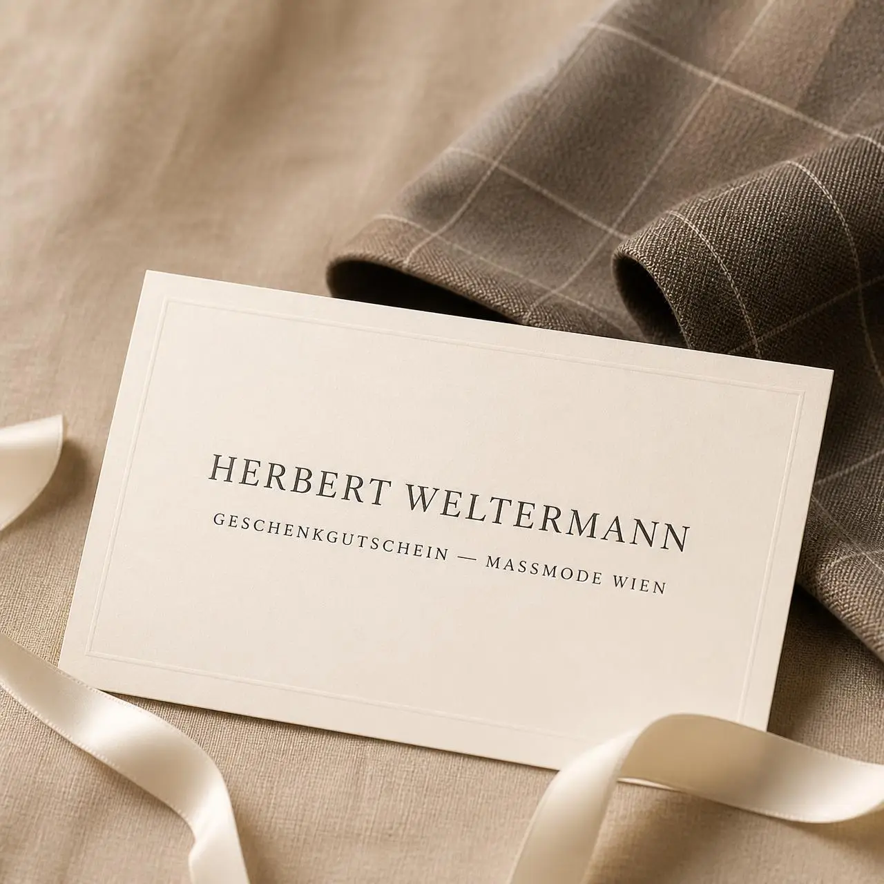 Herbert Weltermann Geschenkgutschein für Maßmode