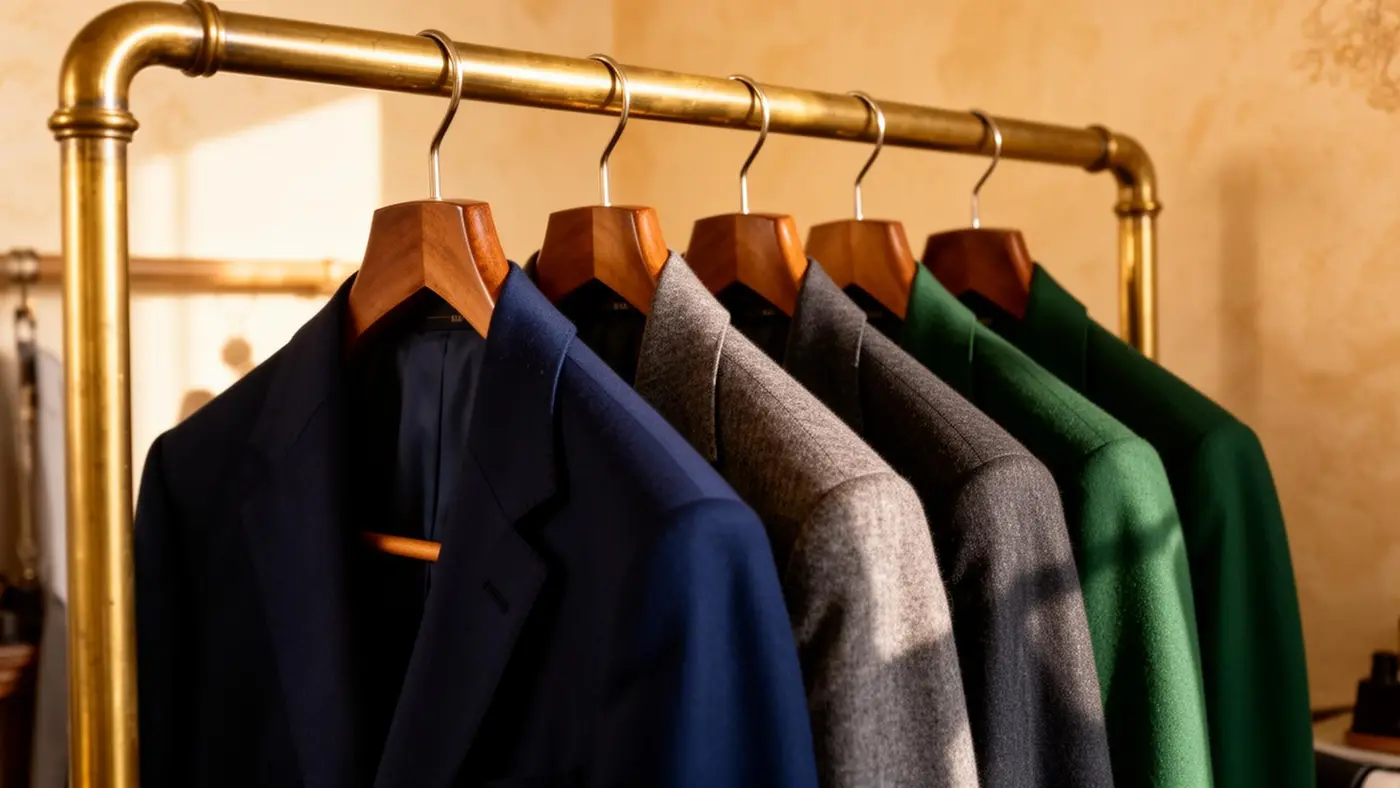 Made-to-Measure Garderobe im Wiener Atelier